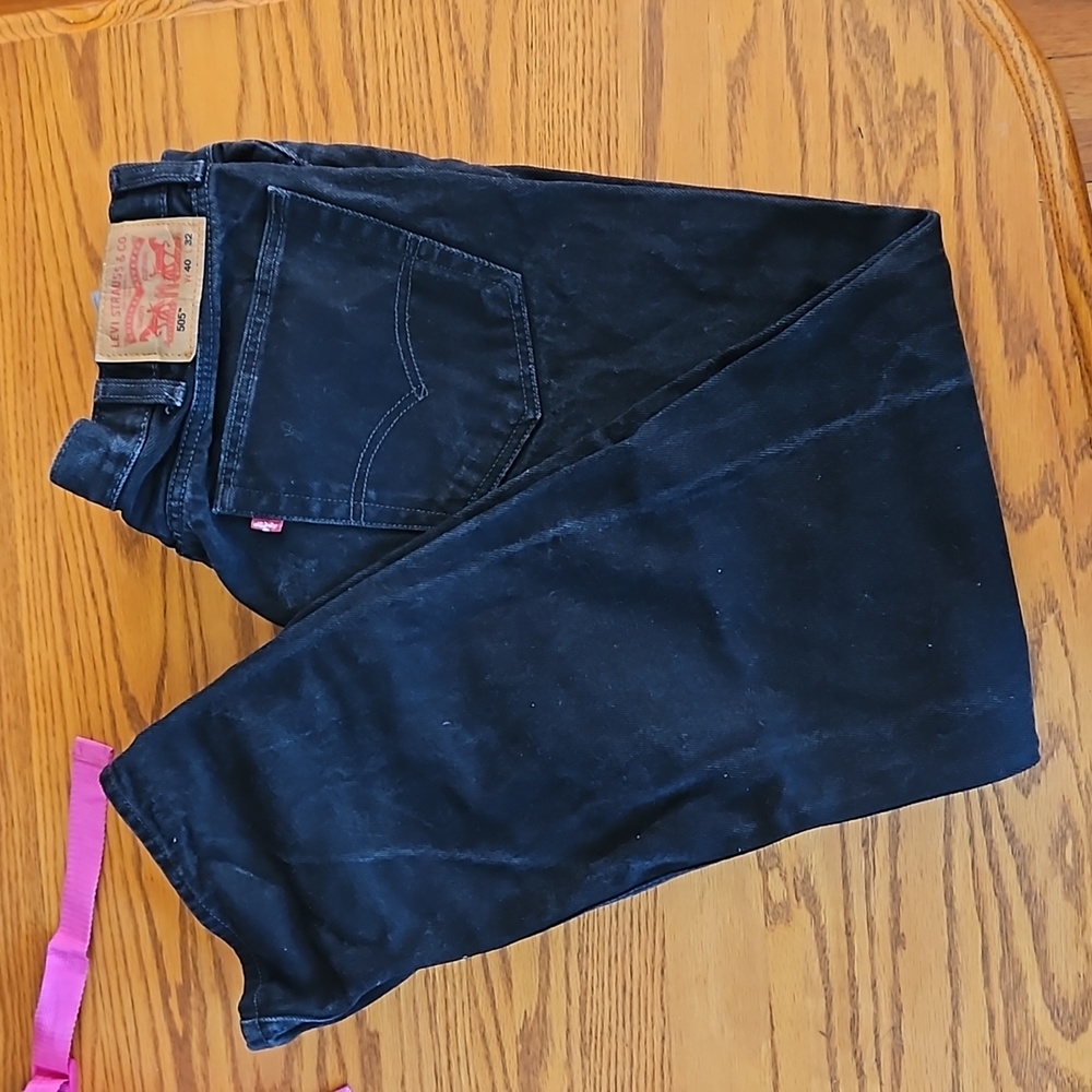 Levi 505 jeans black